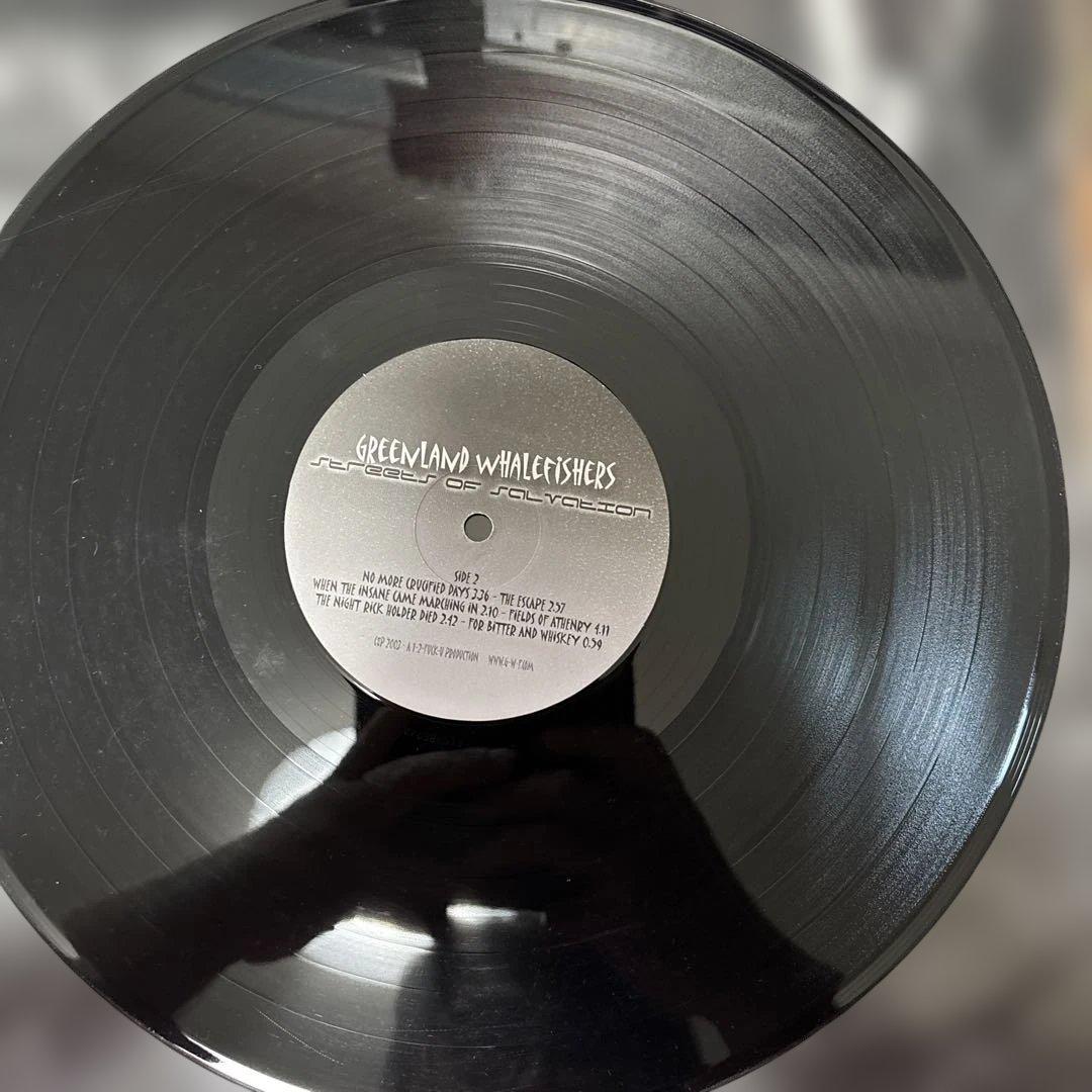 Greenland Whalefishers Streets of Salvation LP Record Black Used | Japansoundstore