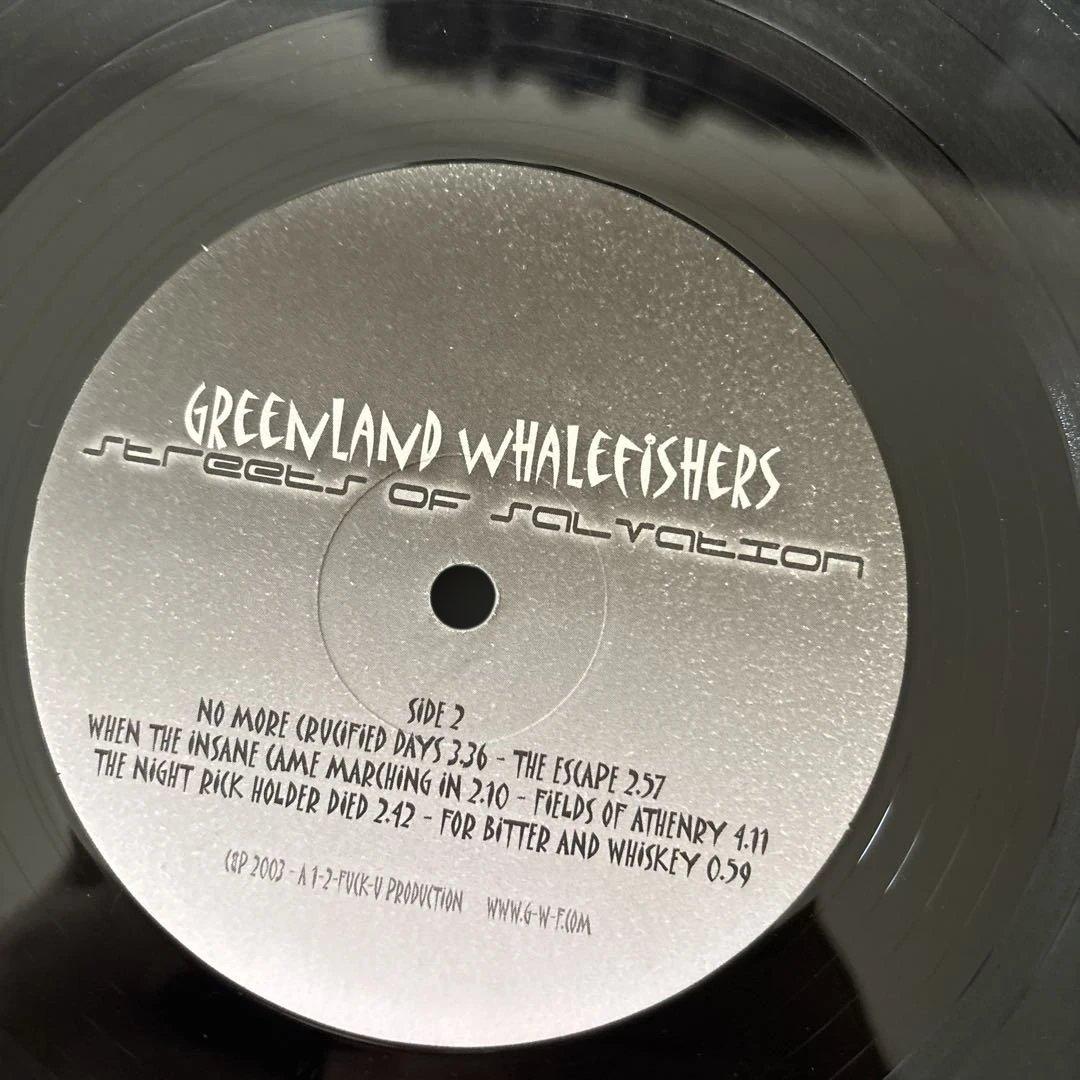 Greenland Whalefishers Streets of Salvation LP Record Black Used | Japansoundstore