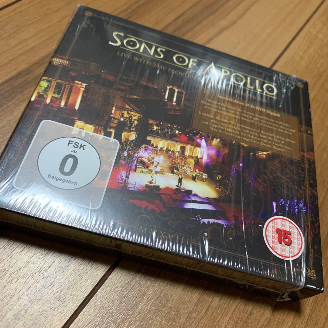 Sons of Apollo Live With The Plovdiv Psychotic Symphony 3CD+DVD Special Edition