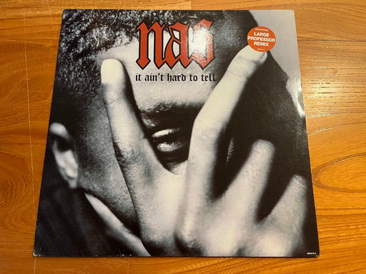 Nas - It Ain't Hard To Tell 12" Vinyl Single, Large Professor Remix, Hip Hop