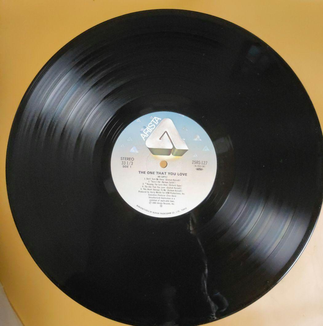 Air Supply - The One That You Love - Japan LP Vinyl Record w/ Obi - 1981 Pop