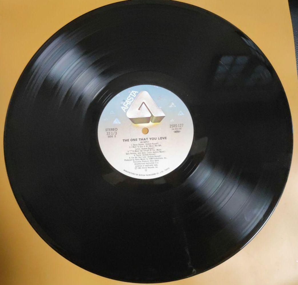 Air Supply - The One That You Love - Japan LP Vinyl Record w/ Obi - 1981 Pop