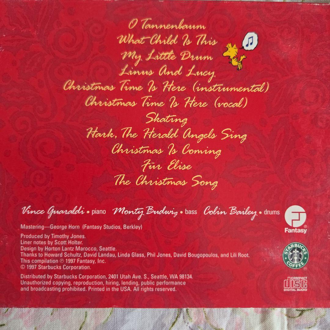 Vince Guaraldi Trio A Charlie Brown Christmas CD Starbucks Exclusive 1997