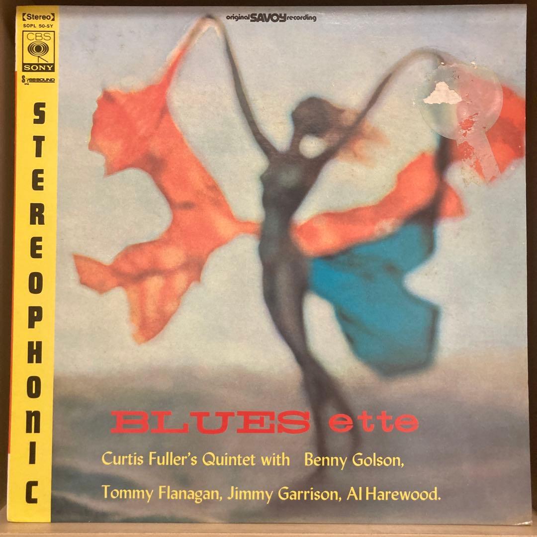 Curtis Fuller - Blues-ette Vinyl LP Japan CBS Sony SOPL 50-SY Hard Bop Jazz