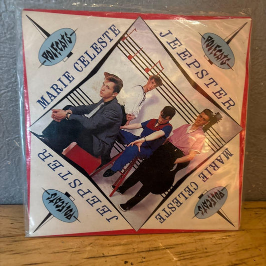The Polecats Jeepster / Marie Celeste 7" Vinyl Record Neo-Rockabilly 1981 UK
