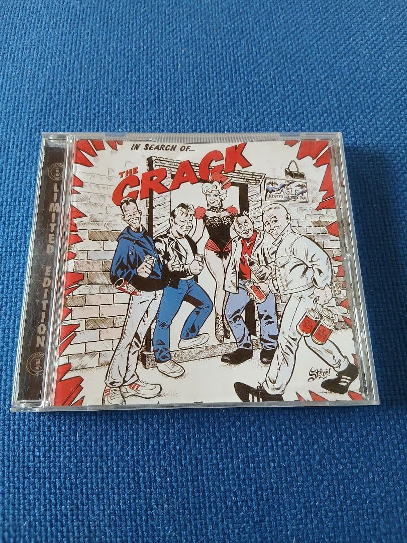 The Crack - In Search Of... CD Limited Edition 1993 Captain Oi! UK Punk