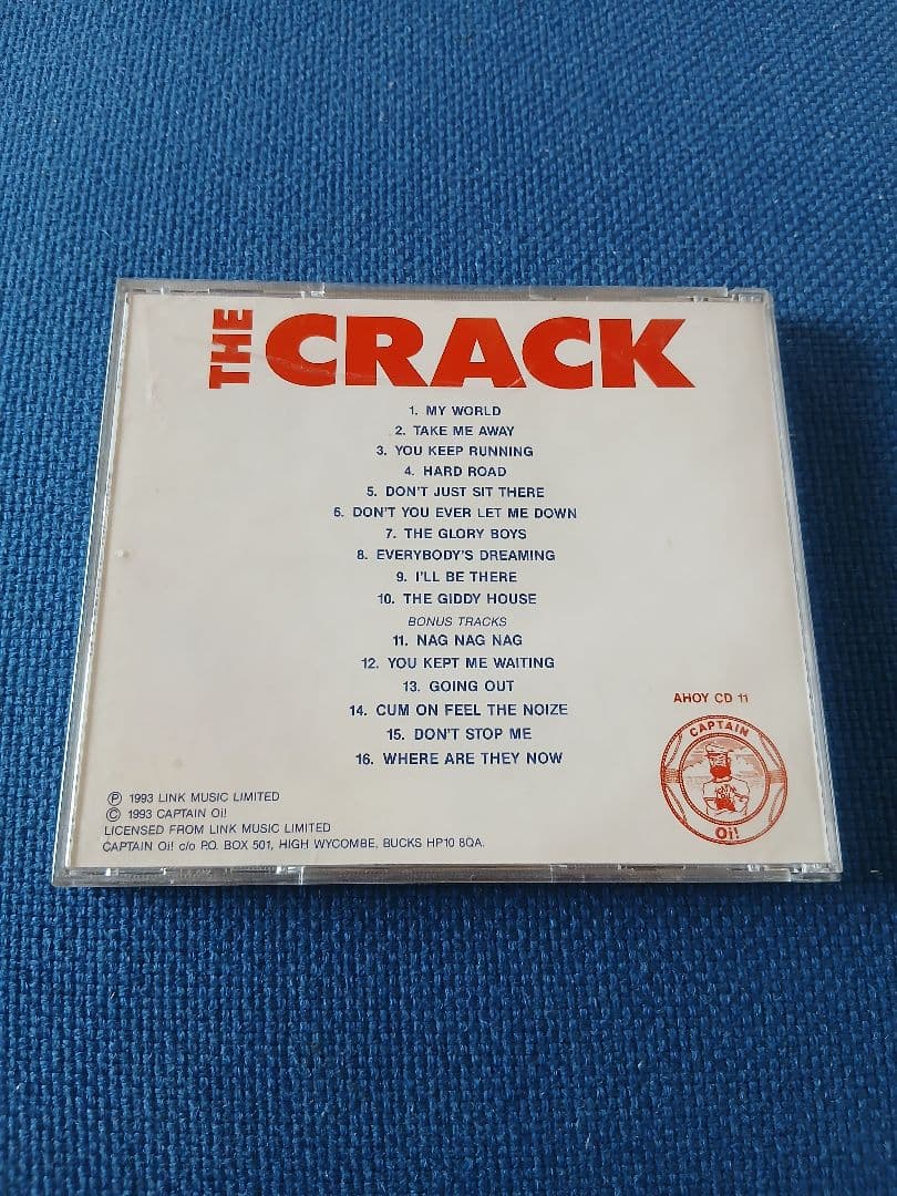 The Crack - In Search Of... CD Limited Edition 1993 Captain Oi! UK Punk