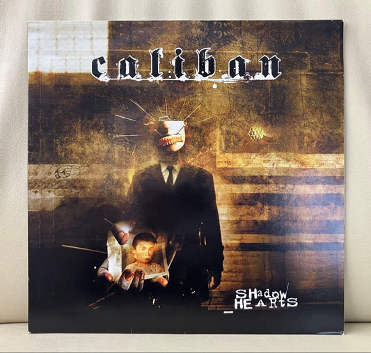 Caliban - Shadow Hearts LP Orange Vinyl 2003 Germany Pressing Hardcore Metalcore