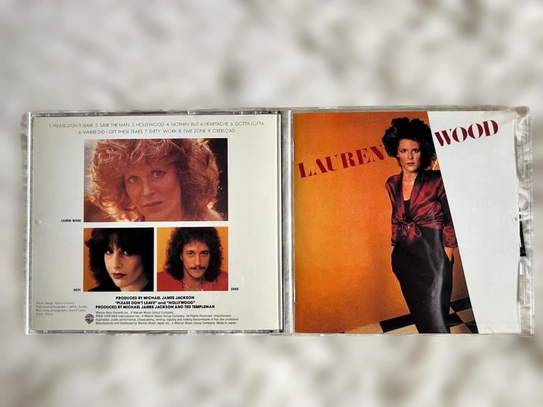 Lauren Wood - Lauren Wood CD Japan Press AOR Best Selection 1300 with OBI