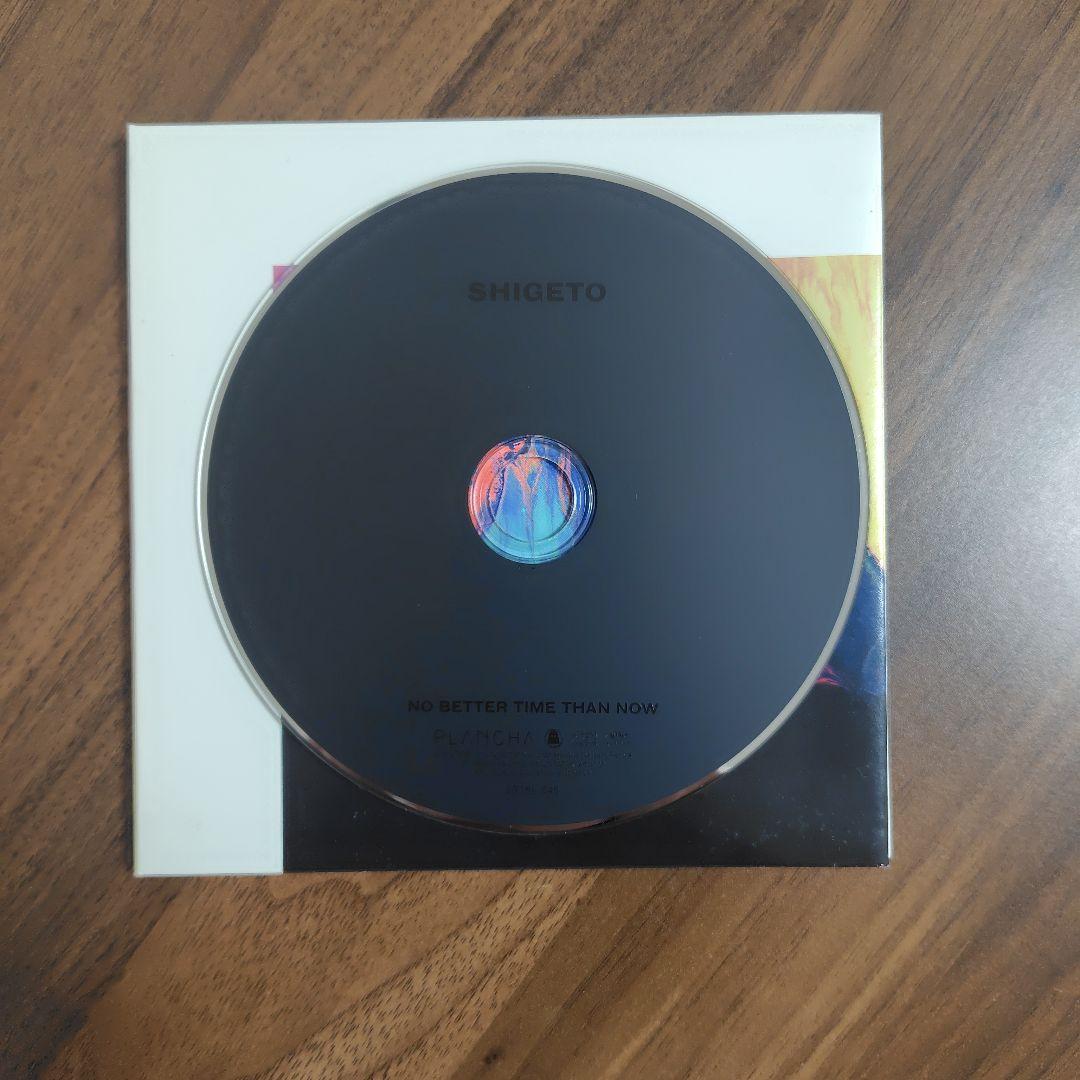 SHIGETO No Better Time Than Now CD Japan Press w/ OBI Limited Digipak 2013