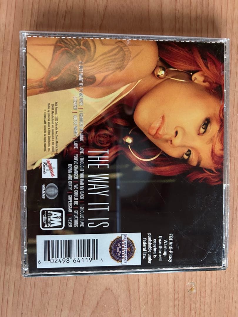 Keyshia Cole - The Way It Is CD 2005 R&B Album A&M Records US Press