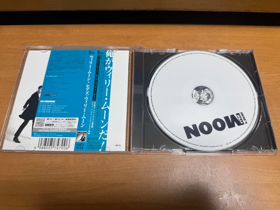 Willy Moon - Here's Willy Moon CD Japan Press with OBI Limited Bonus Tracks