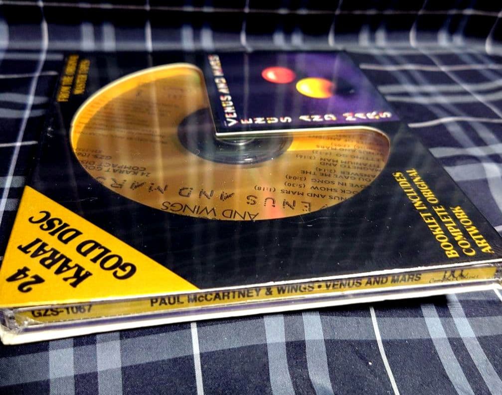 Paul McCartney Venus And Mars 24K Gold DCC CD  Unopened Limited | Japansoundstore