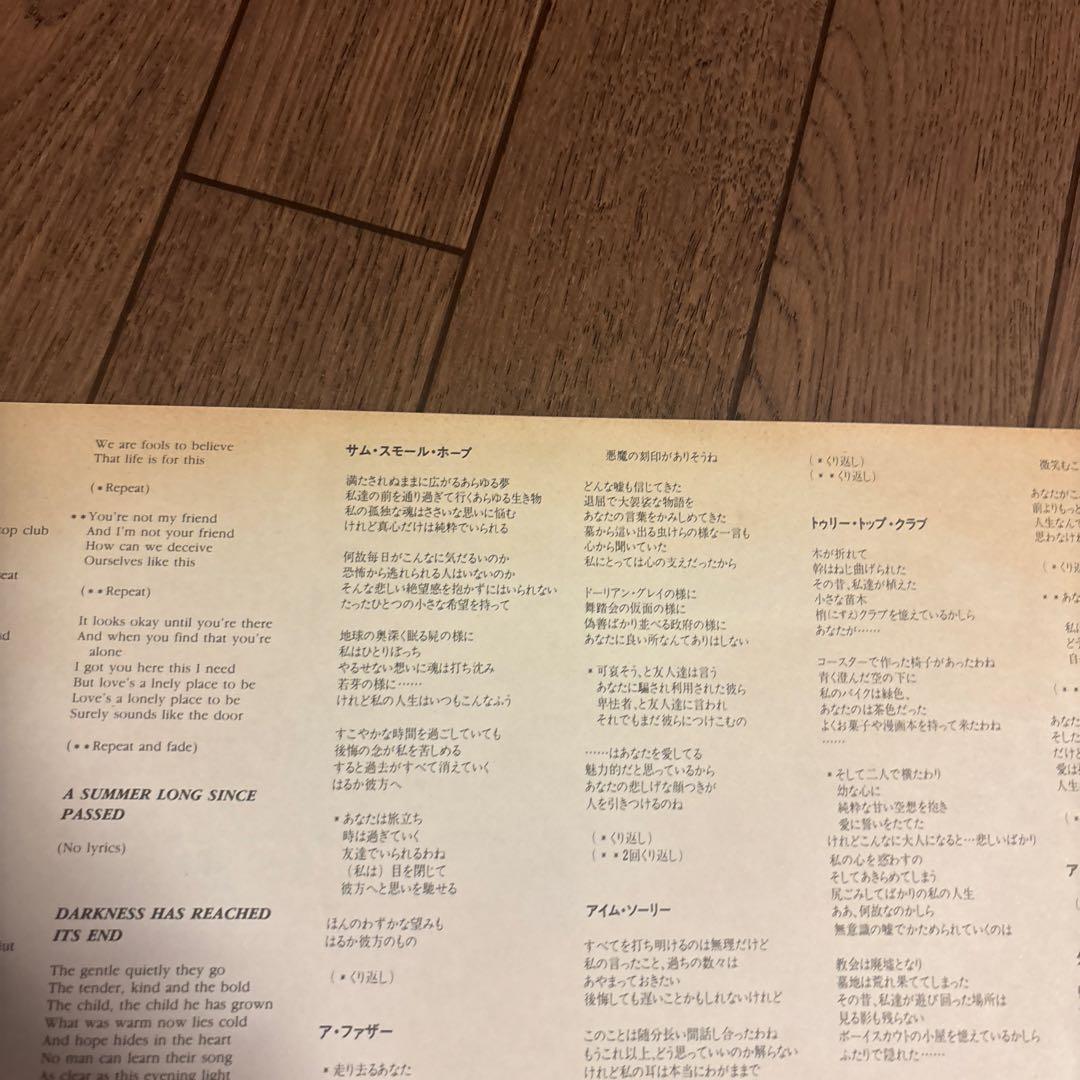 Virginia Astley - Hope in a Darkened Heart Vinyl LP Japan Obi Ryuichi Sakamoto
