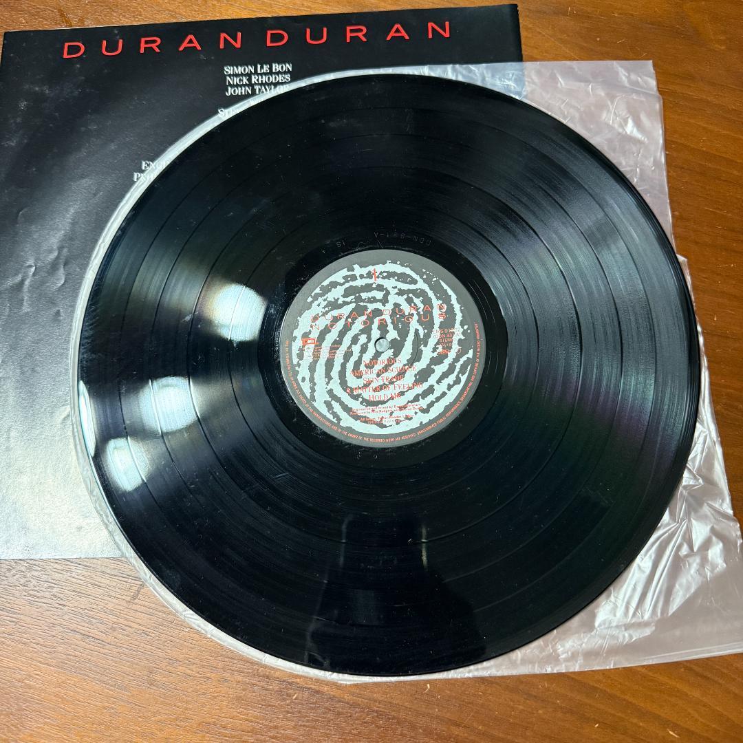 Duran Duran Notorious Vinyl LP Japan Original w/ Obi Insert 1986 Pop Rock