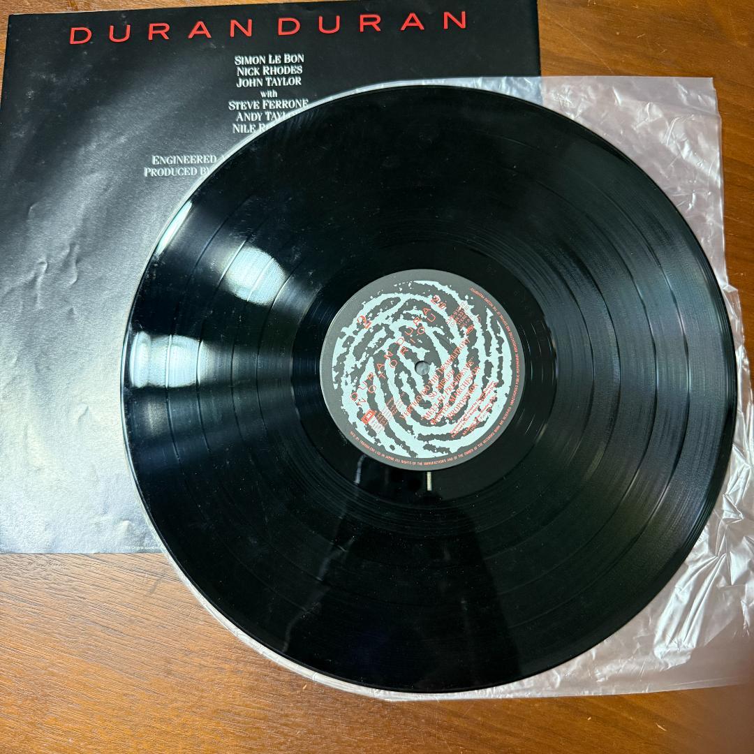 Duran Duran Notorious Vinyl LP Japan Original w/ Obi Insert 1986 Pop Rock