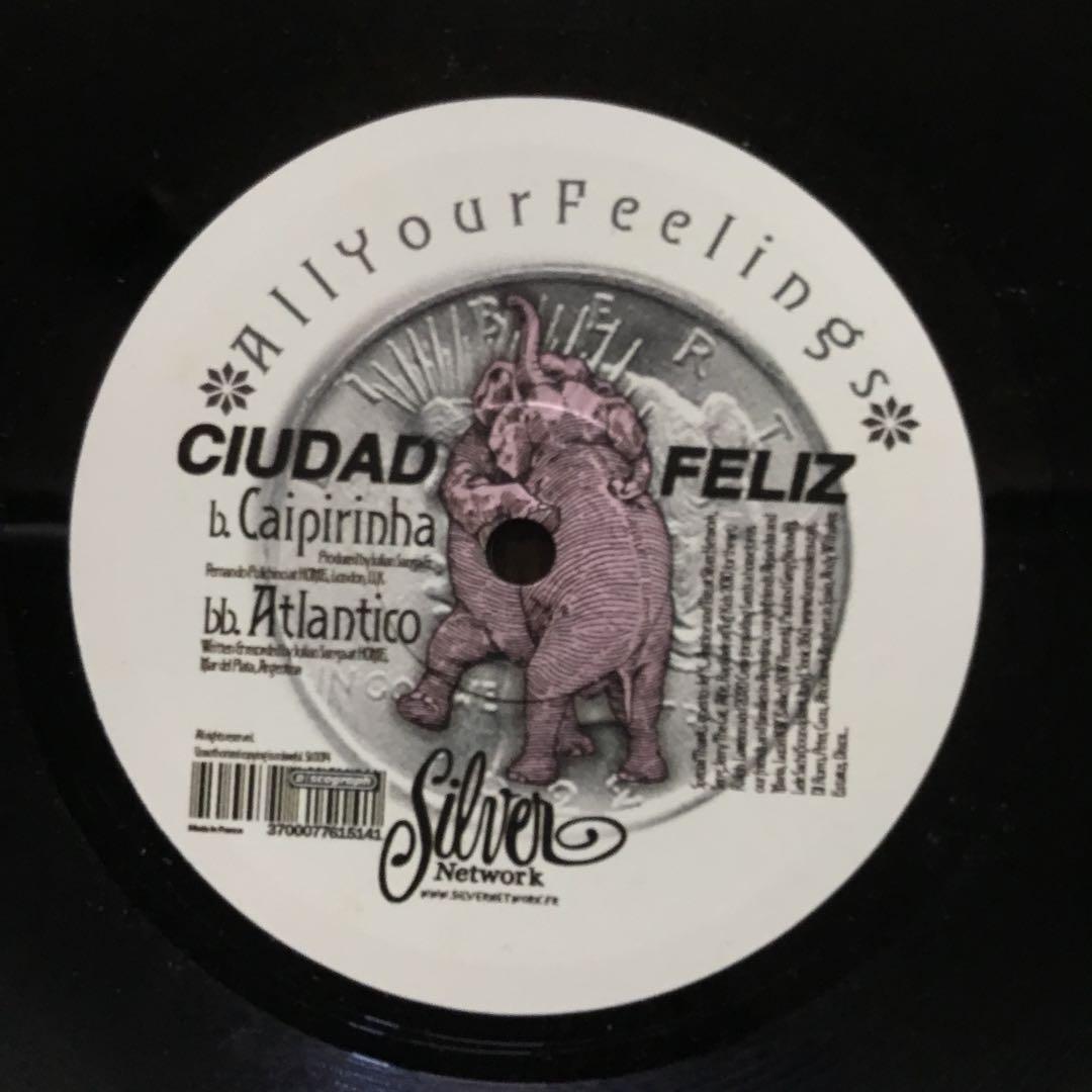 CIUDAD FELIZ - All Your - Rare Indie Vinyl 12" Record Japan Import