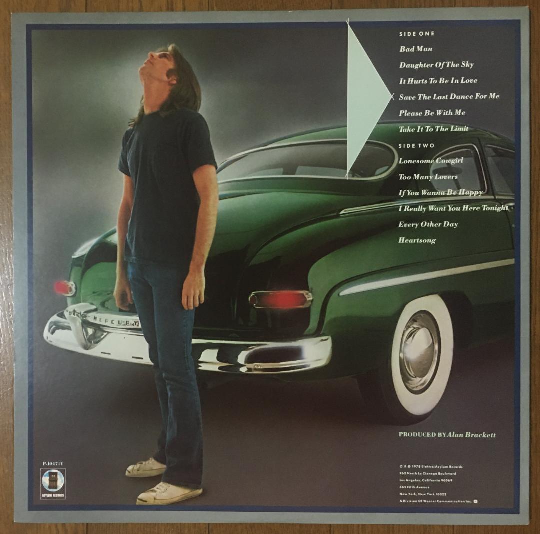 Randy Meisner - Take It To The Limit LP Japan Pressing w/ Obi & Lyric Liner