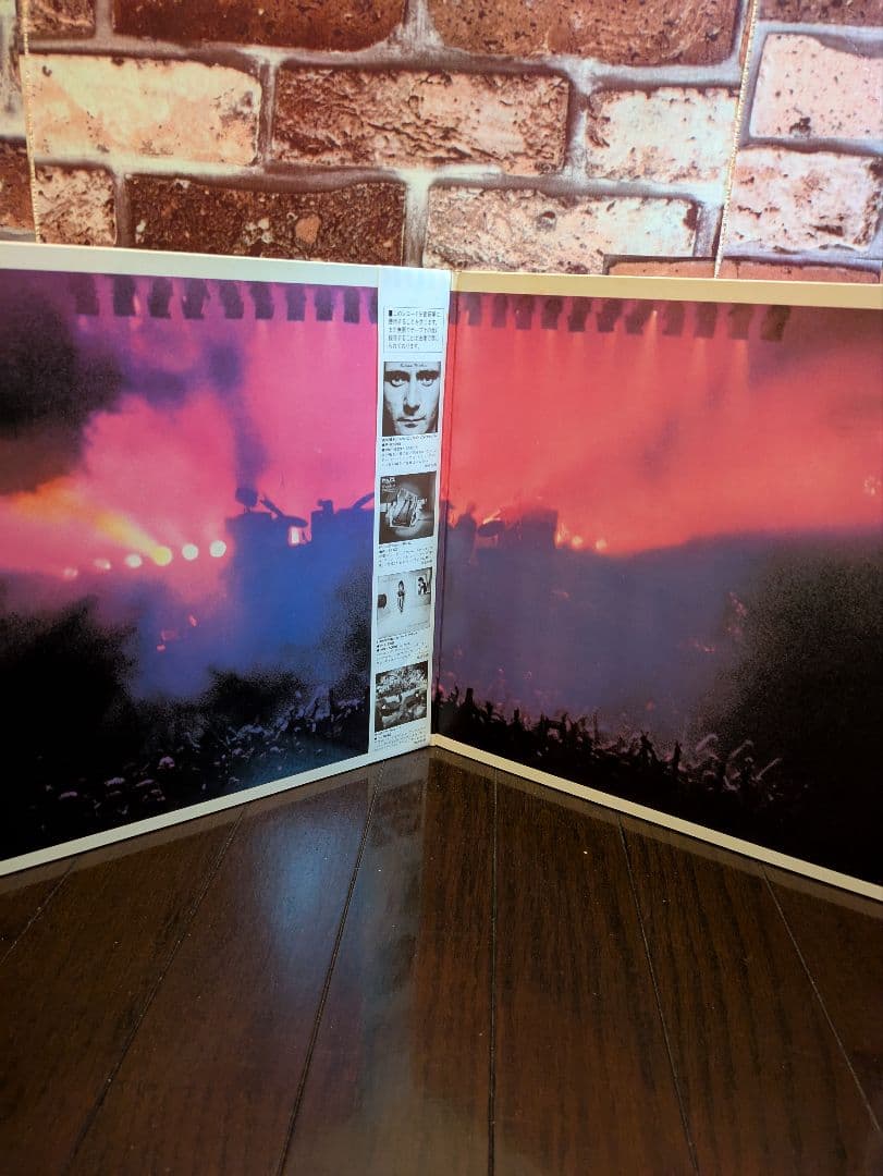 Genesis Three Sides Live 2LP Set Japan Original Pressing Vinyl P-5611-2 W/Obi