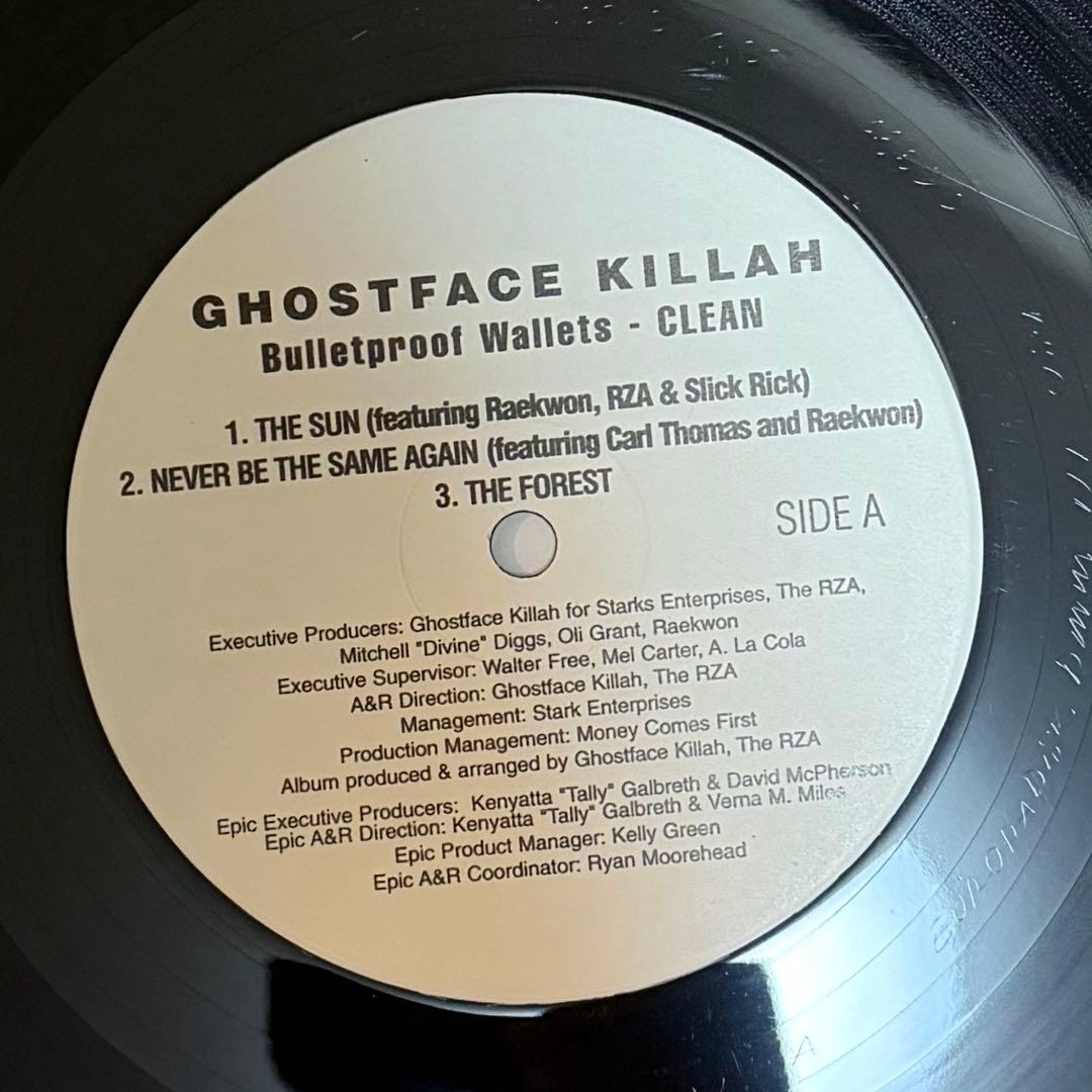 Ghostface Killah - Bulletproof Wallets (2001) 2LP Promo Clean Vinyl Hip Hop