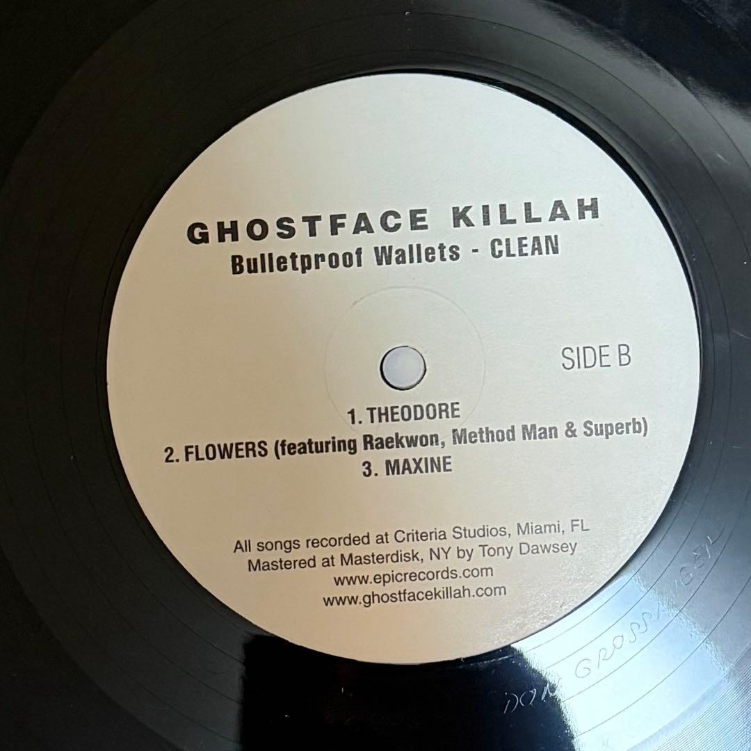 Ghostface Killah - Bulletproof Wallets (2001) 2LP Promo Clean Vinyl Hip Hop