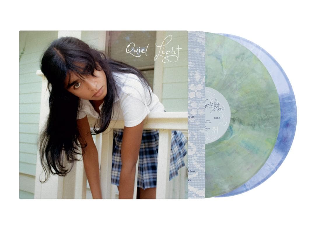 Quiet Light - Blue Angel Sparkling Silver 2LP Colored Vinyl Rare Limited Edition
