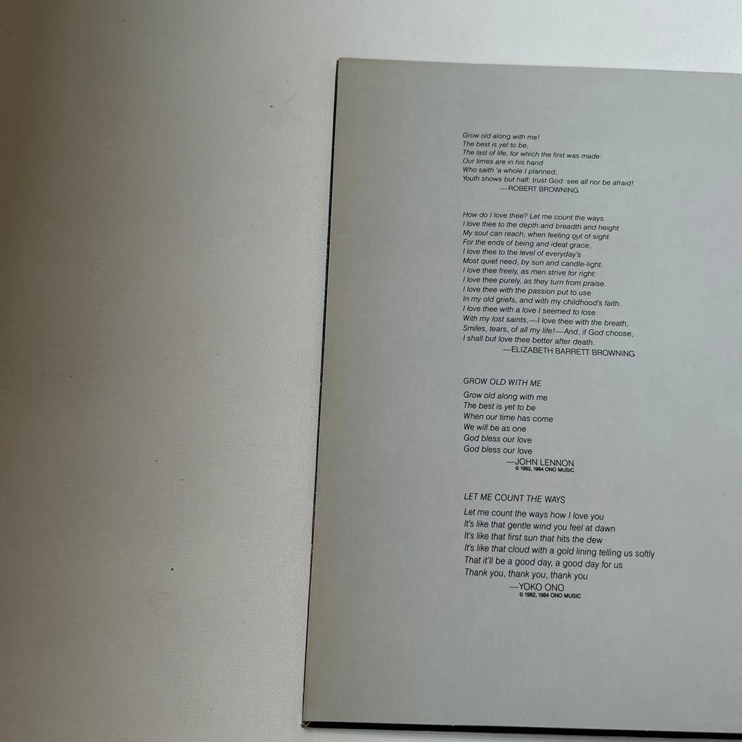 John Lennon & Yoko Ono - Milk and Honey Vinyl LP 1984 Japan Pressing w/ OBI