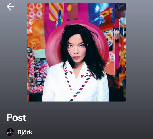 Björk Post Limited Edition Pink Vinyl LP Japan Import