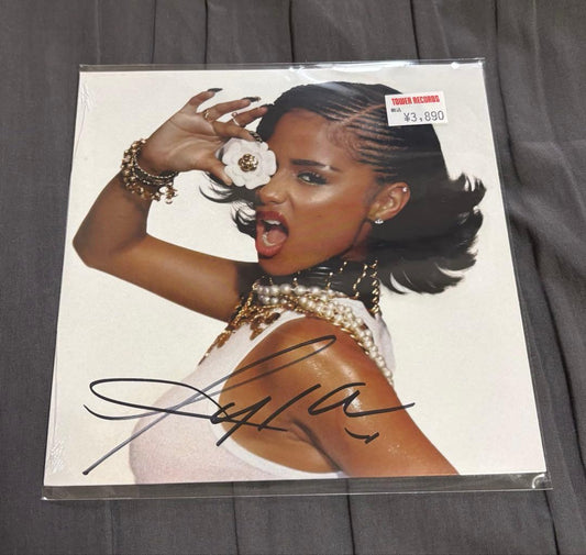 Tyla - Chanel Limited Silver Wisps Vinyl LP Signed Autographed Edition