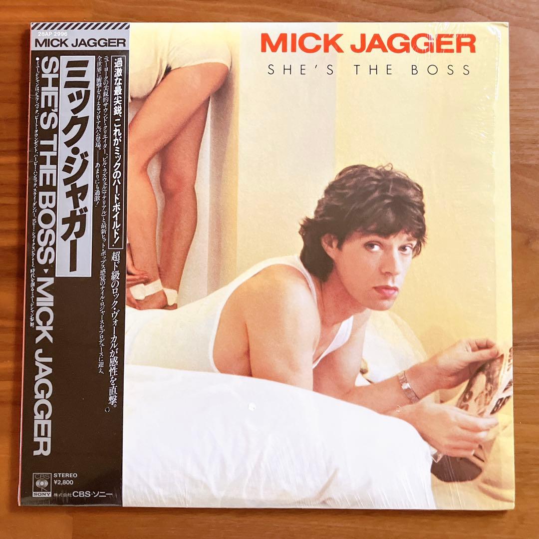 Mick Jagger - She's The Boss LP Vinyl Japan Obi Original 1985 Pressing