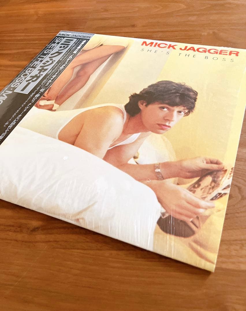 Mick Jagger - She's The Boss LP Vinyl Japan Obi Original 1985 Pressing