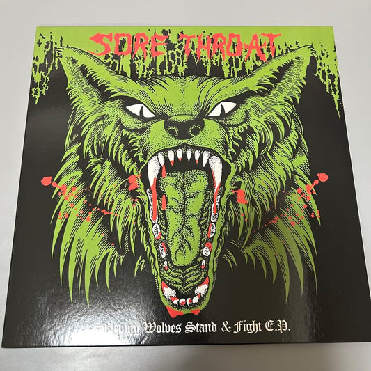 Sore Throat Starving Wolves Stand & Fight Vinyl Green Limited 150 Near Mint | Japansoundstore