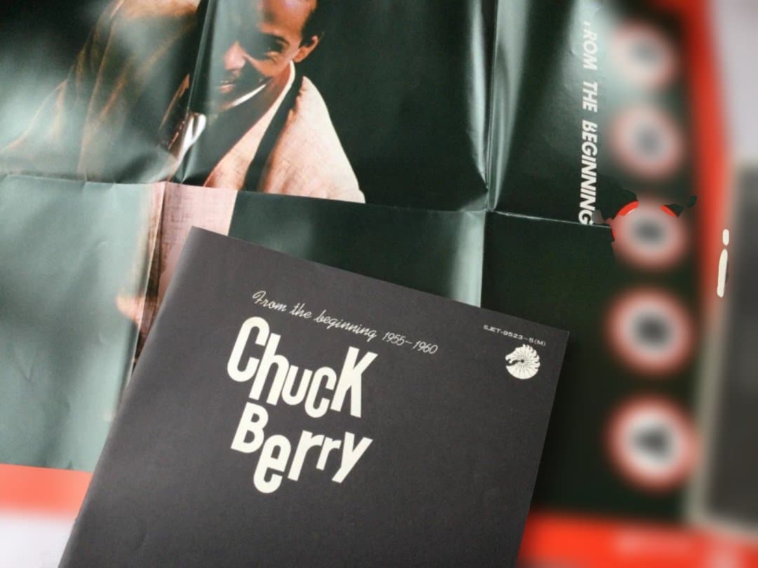 Chuck Berry From The Beginning 1955-1960 Japan 3LP Box Set Obi Poster Rare