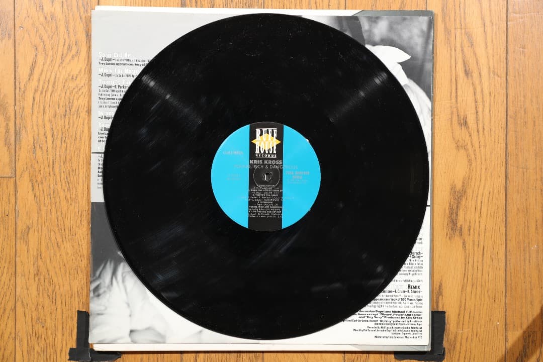 Kris Kross - Young, Rich & Dangerous LP Vinyl 1996 Hip Hop Original
