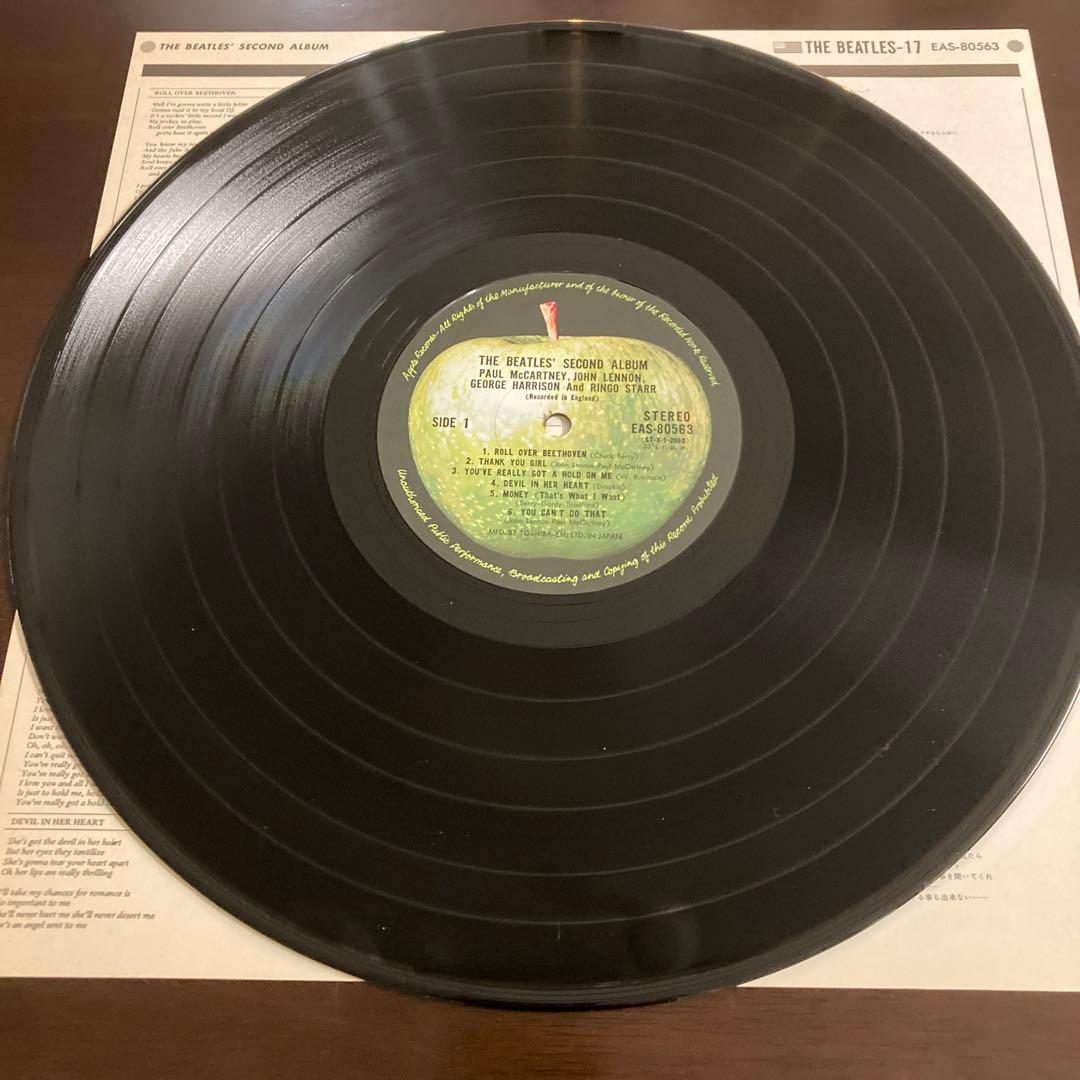 The Beatles Second Album Japan LP Apple EAS-80563 Obi Vinyl Record Rock