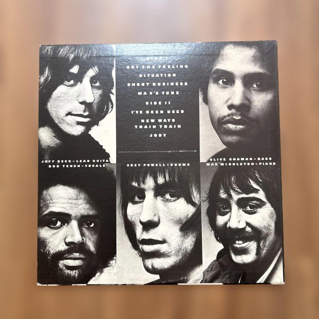 Jeff Beck Group - Rough and Ready LP Vinyl Japan Pressing Epic 25AP 298