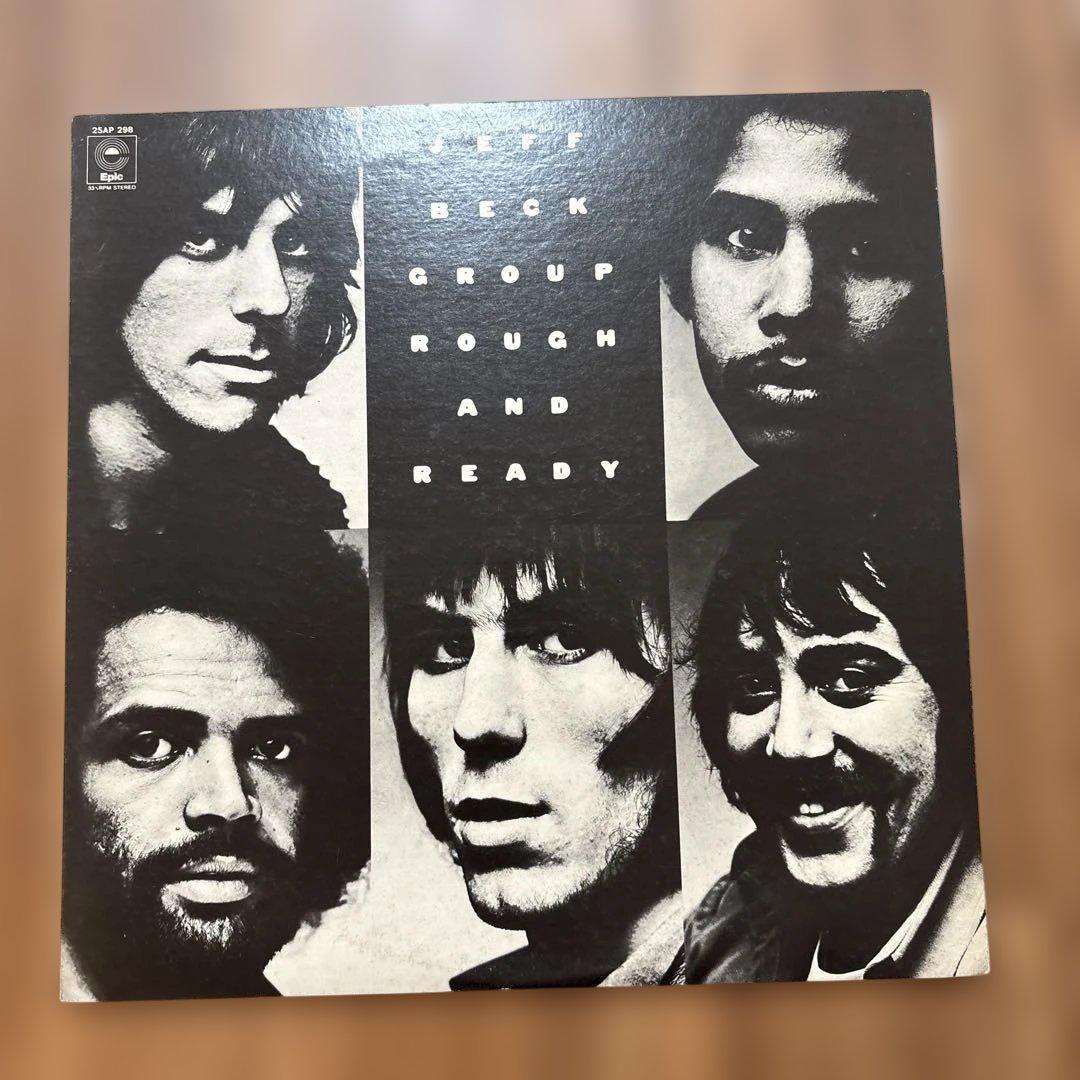 Jeff Beck Group - Rough and Ready LP Vinyl Japan Pressing Epic 25AP 298