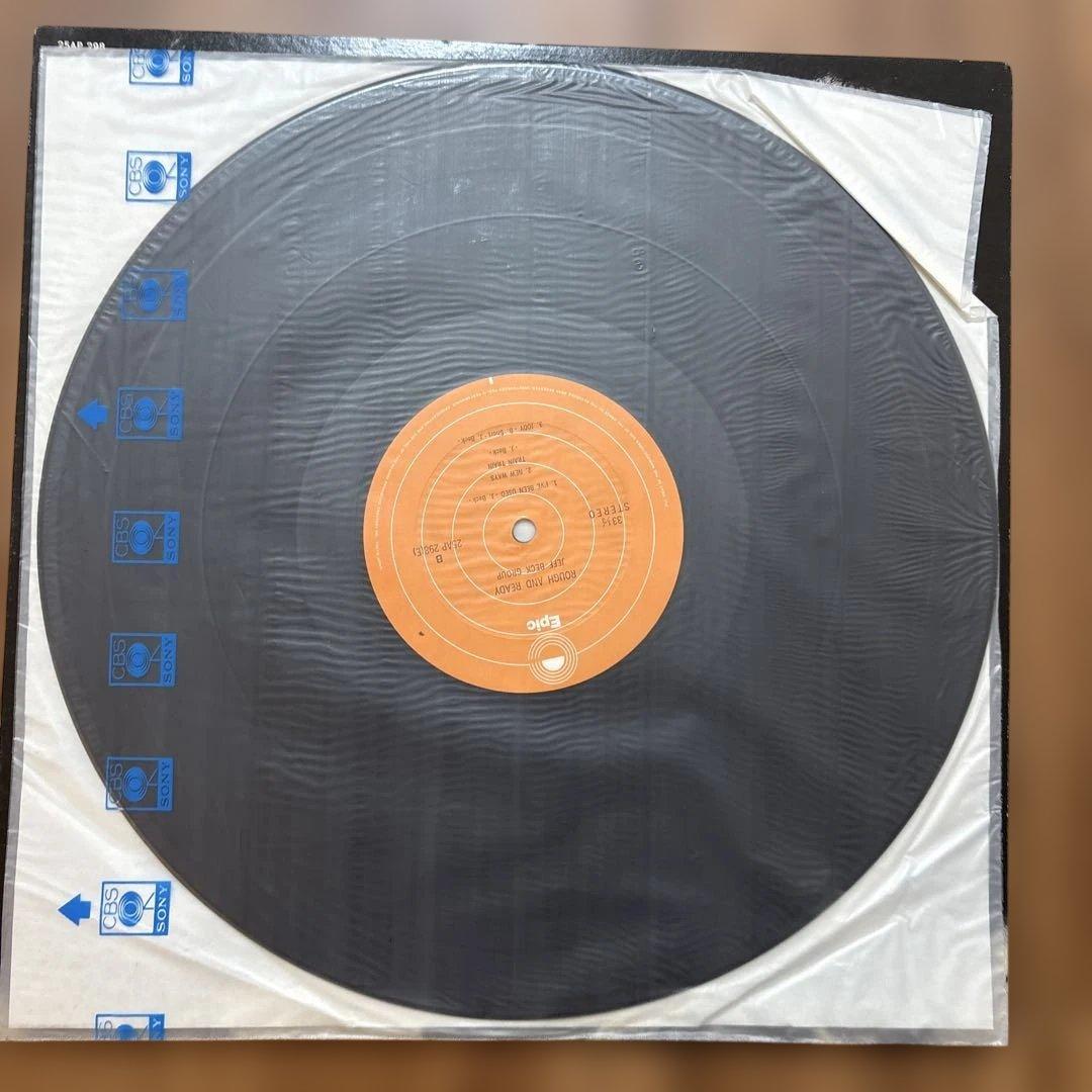 Jeff Beck Group - Rough and Ready LP Vinyl Japan Pressing Epic 25AP 298