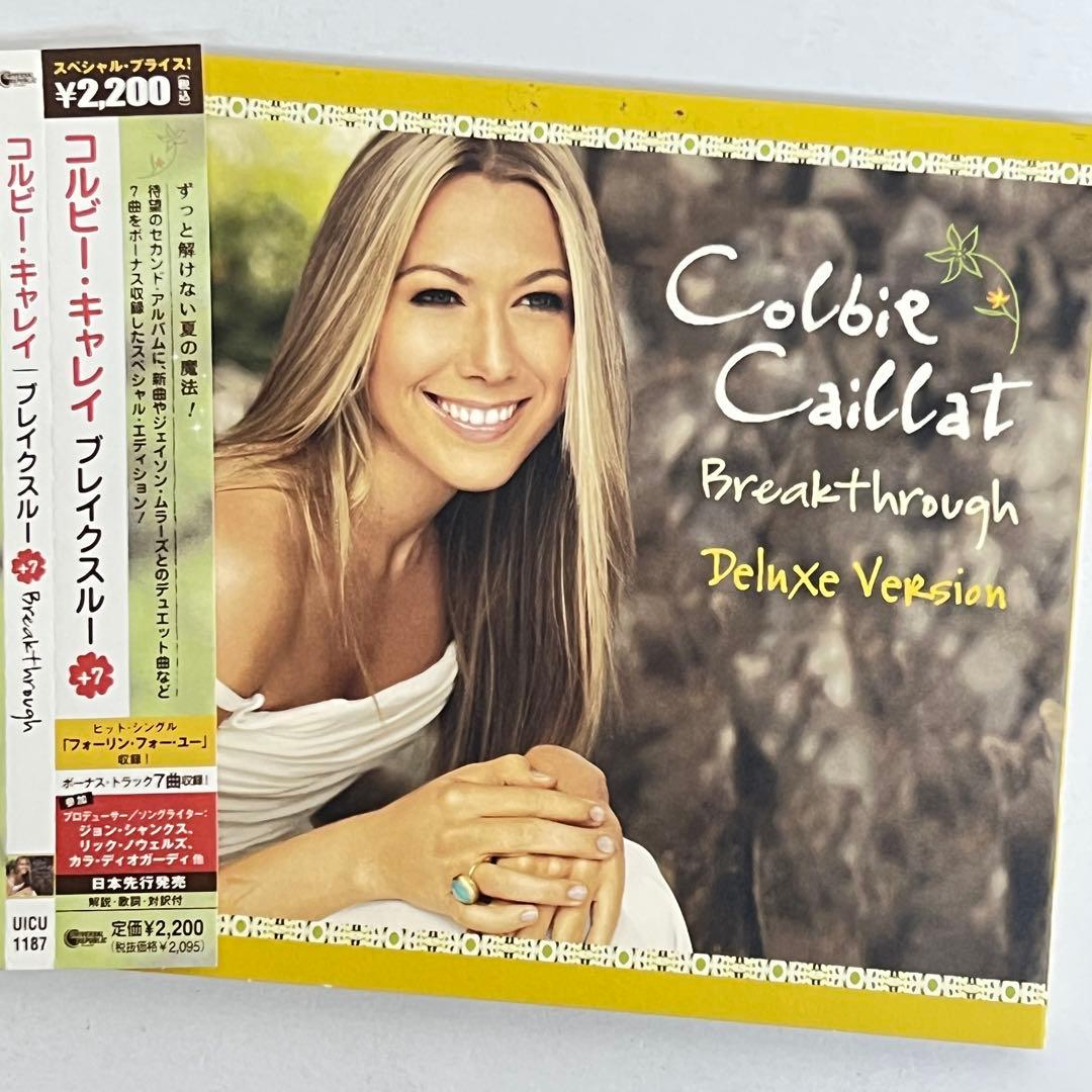 Colbie Caillat Breakthrough Deluxe Edition Japan Press CD with OBI 2009
