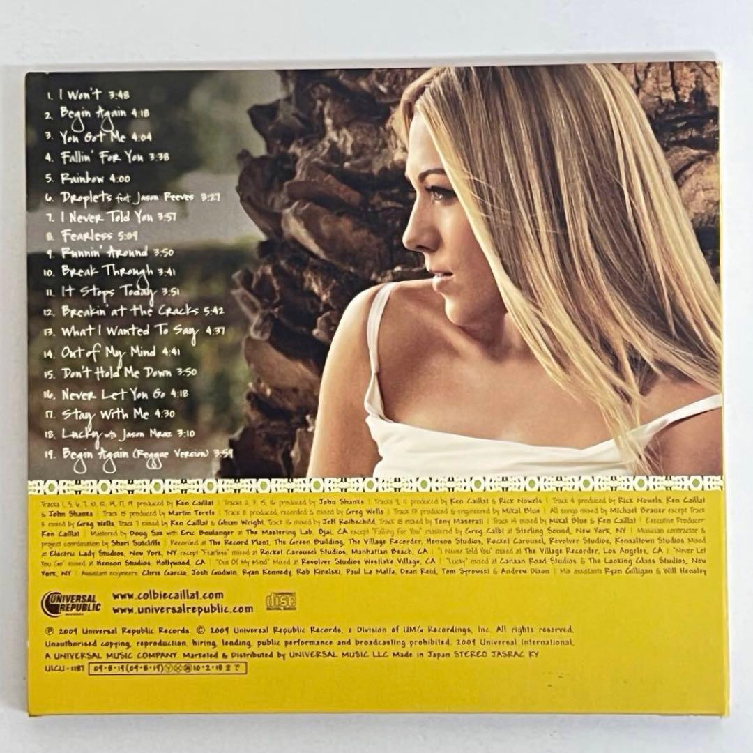 Colbie Caillat Breakthrough Deluxe Edition Japan Press CD with OBI 2009