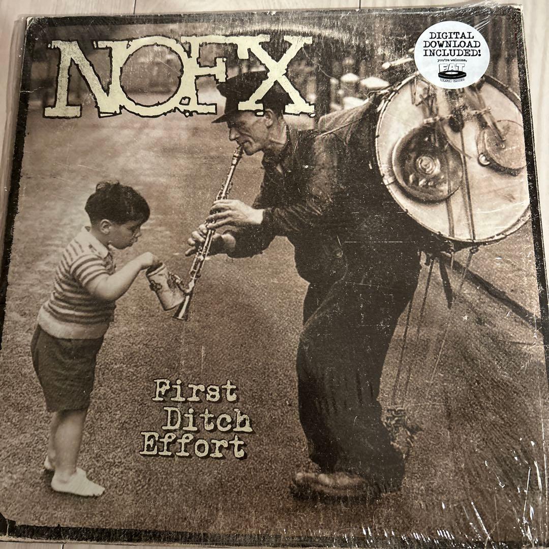 NOFX - First Ditch Effort Vinyl LP Fat Wreck Chords Punk Rock