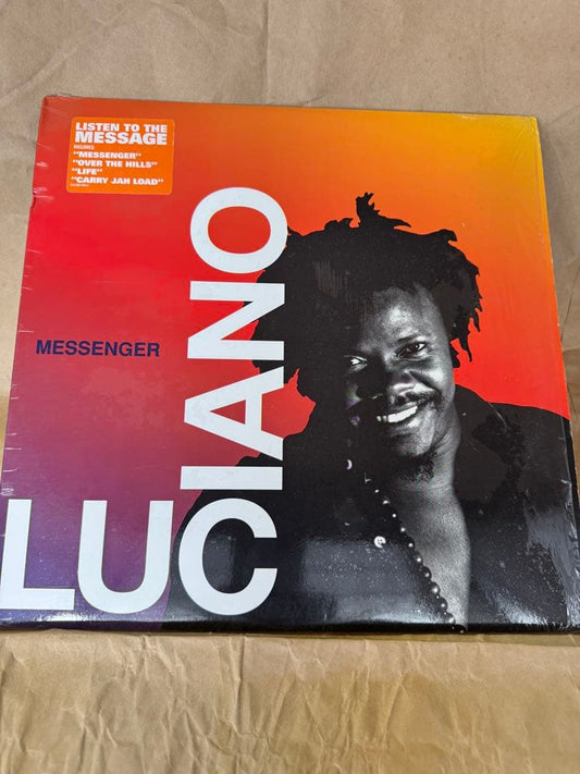 Luciano - Messenger LP Vinyl Record 1996 Roots Reggae Xterminator Island Jamaica