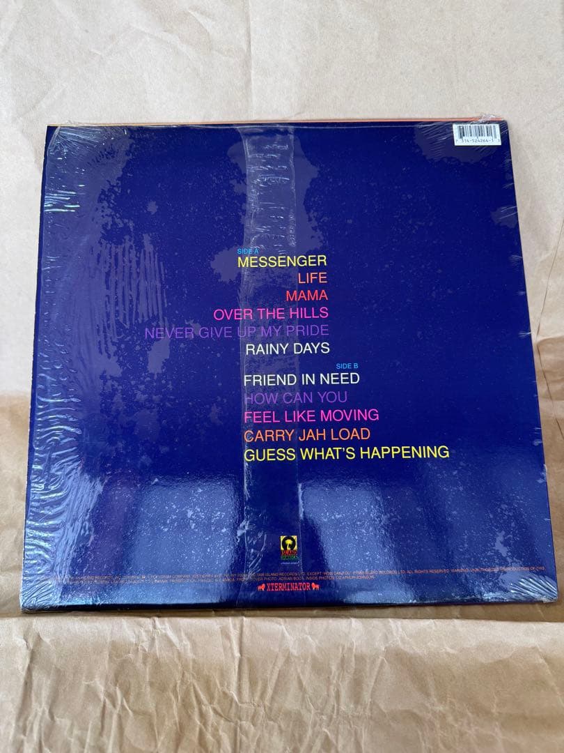 Luciano - Messenger LP Vinyl Record 1996 Roots Reggae Xterminator Island Jamaica