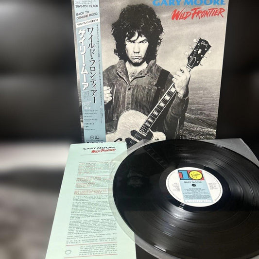 Gary Moore - Wild Frontier Vinyl LP 1987 Japan 28VB-1151 With Obi Hard Rock