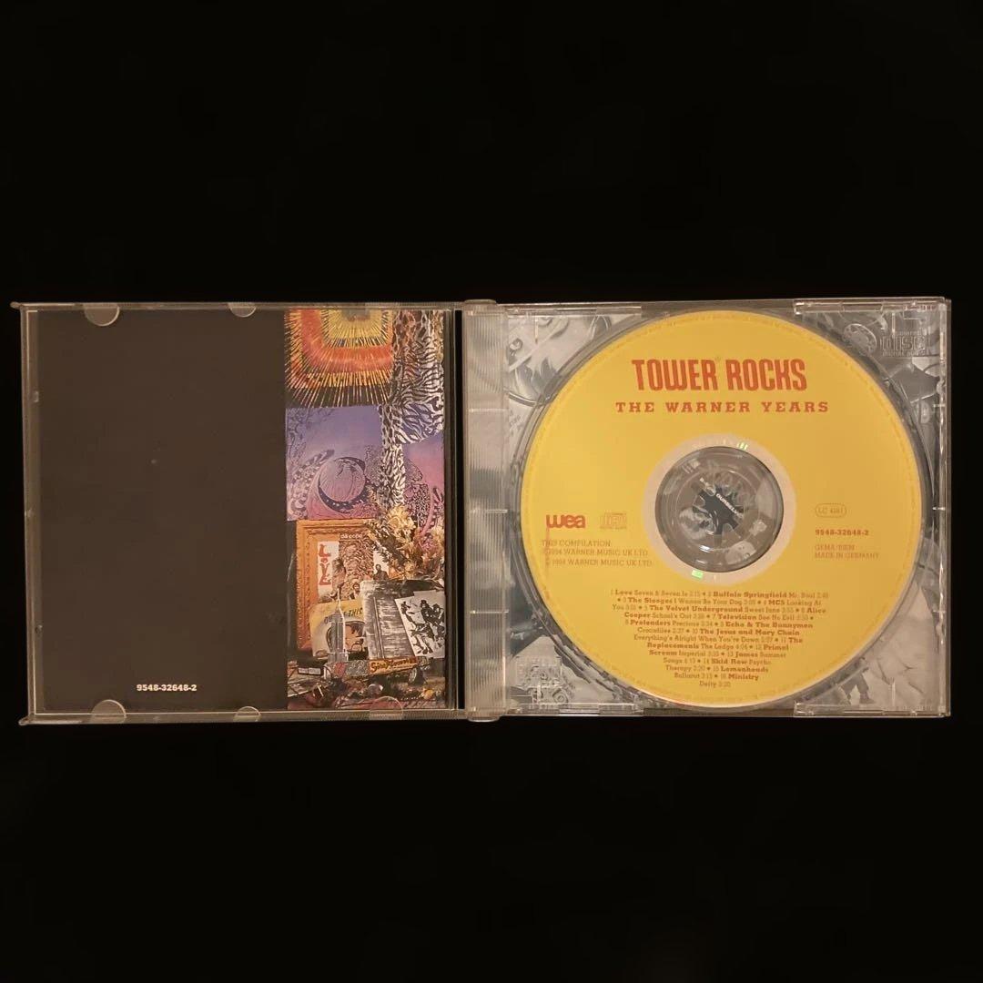 Various Artists Tower Rocks The Warner Years CD Limited Numbered Edition 1994