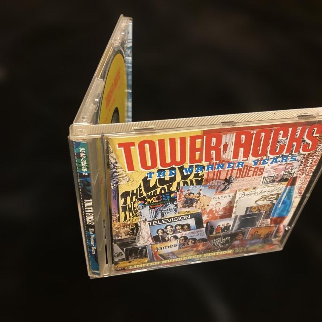 Various Artists Tower Rocks The Warner Years CD Limited Numbered Edition 1994