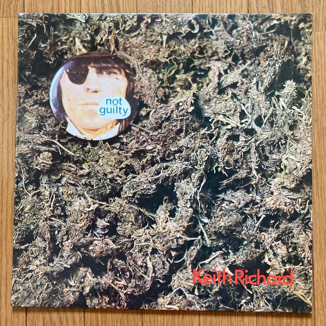 Keith Richard - Not Guilty - Yellow Vinyl 12" LP Rolling Stones Outtakes