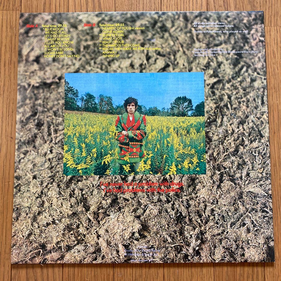 Keith Richard - Not Guilty - Yellow Vinyl 12" LP Rolling Stones Outtakes