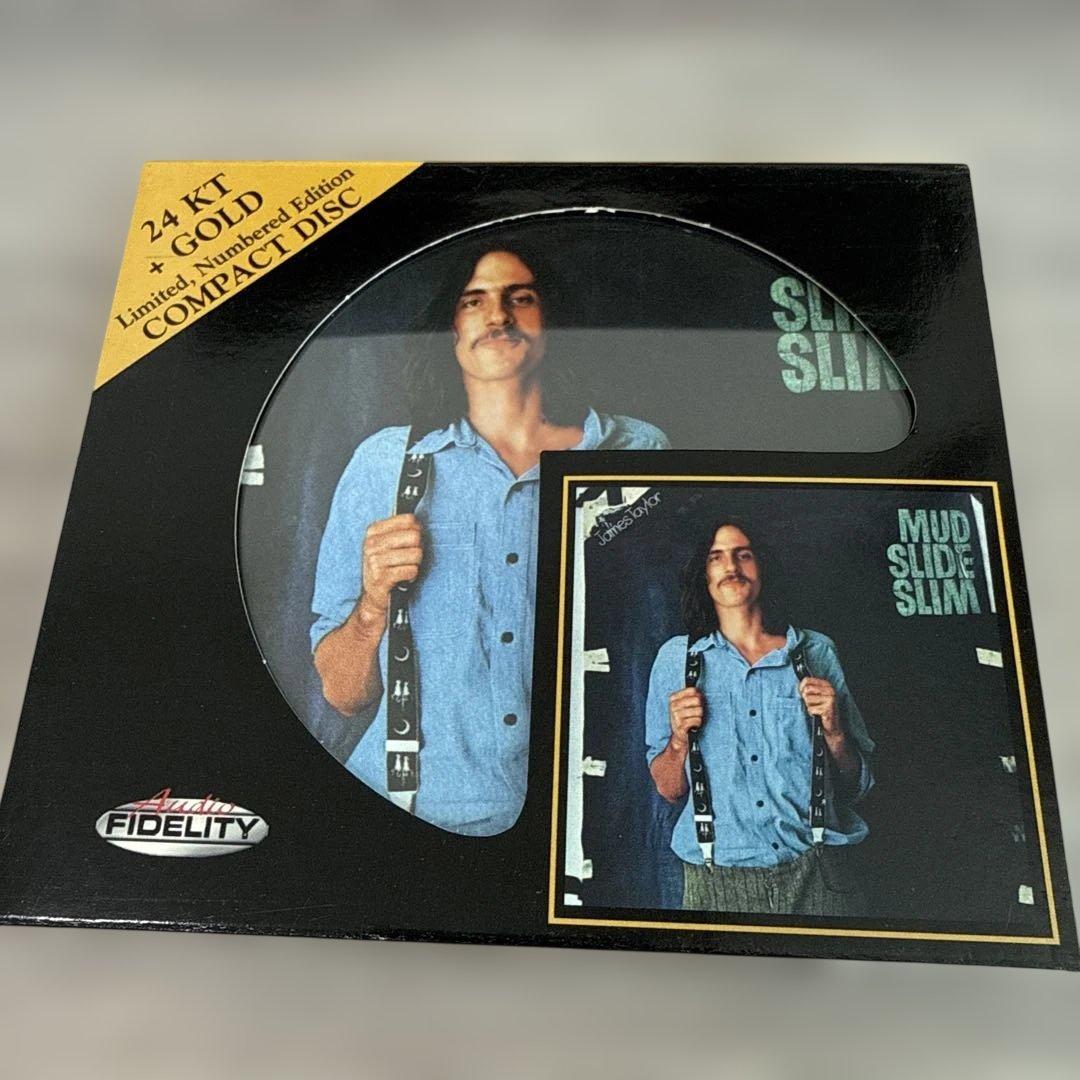 James Taylor Mud Slide Slim CD 24K Gold Limited Edition Numbered Audiophile
