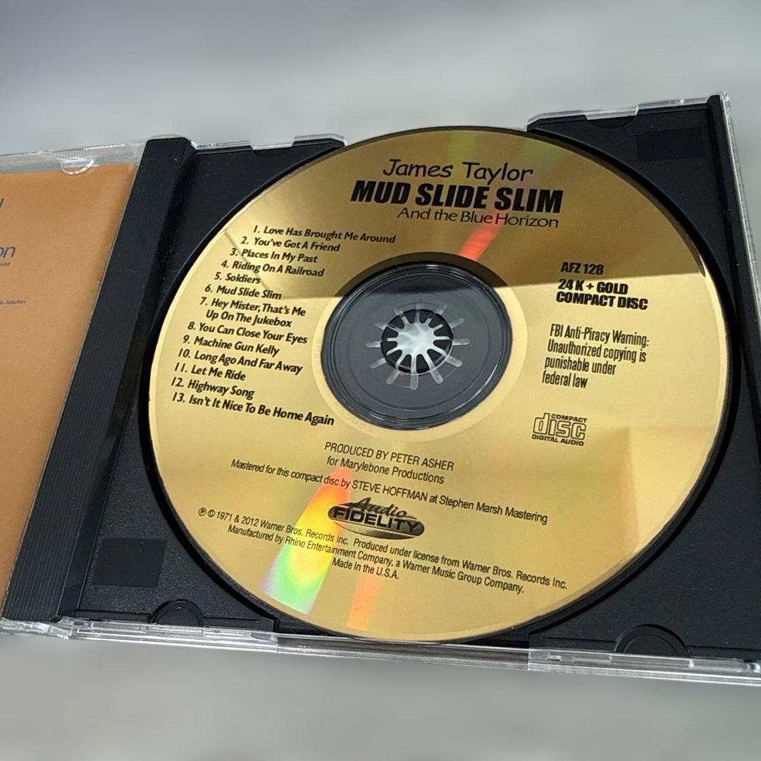 James Taylor Mud Slide Slim CD 24K Gold Limited Edition Numbered Audiophile